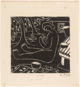Femme assise