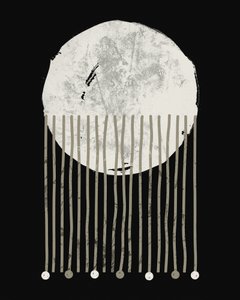 Lignes minimalistes de la Lune