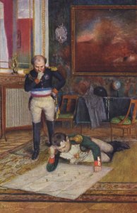 Napoléon Bonaparte (lithographie en couleur)