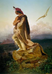 Cooper, Le dernier des Mohicans / E.G. Leutze - Emanuel Gottlieb Leutze