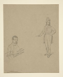 Deux hommes - Emanuel Gottlieb Leutze