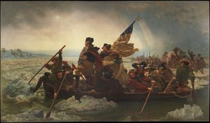 Washington traversant le Delaware, 1851