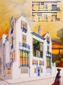Conception de Maison, c.1905-6 - Emiel van Averbeke