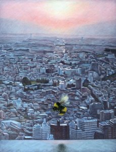 Fin de journée, 2012 (huile sur toile)