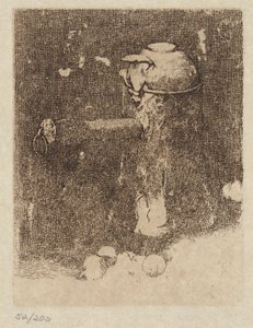 Nature morte avec cuivre et oignons - Emil Carlsen