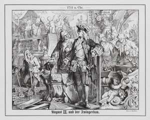 Auguste II, prince-électeur de Saxe et roi de Pologne, et la construction du palais Zwinger