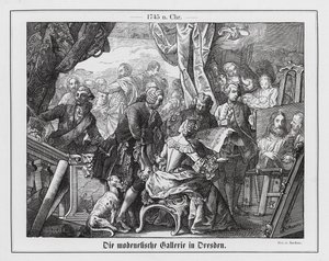 La galerie à la mode de Dresde