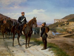 Rencontre avec le prince Friedrich Karl de Prusse - Emil Hünten