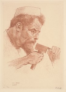 Max Klinger au travail