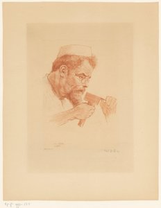 Portrait de Max Klinger - Emil Orlik