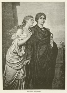 Antigone et Ismène - Emil Teschendorff