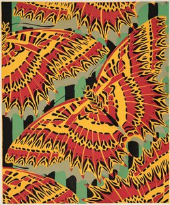 Détail de la planche 19, de Papillons, pub. 1925