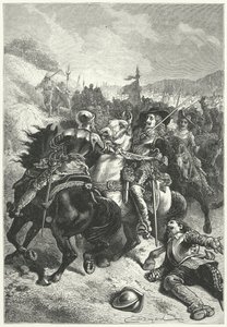 Le Roi Charles Ier à la Bataille de Naseby