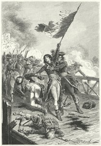 Napoléon Bonaparte sur le Pont d