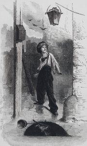 Scène des Misérables, de Victor Hugo : Gavroche