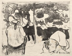 Les Bretonneries : La Noce en Bretagne - Emile Bernard