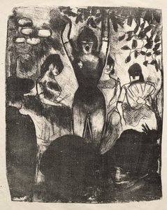 Chanteur au Café-Concert - Emile Bernard