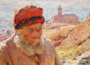 Ampelio, vieux pêcheur de Bordighera