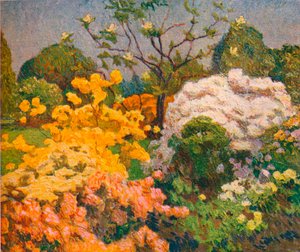 Azalées, Jardins de Kew, vers 1914