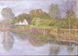 Paysage sur la Lys, un matin de mai, 1902