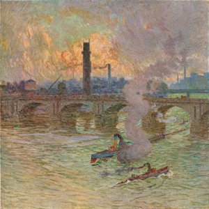 Temps rude, vers 1917 - Emile Claus