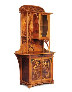 Cabinet Libellule, vers 1900