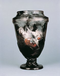 Orphée aux Enfers, vase par Emile Gallé