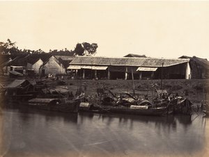 Vue de la Ville Chinoise Cholen Feuille No. 2, Saïgon, Cochinchine