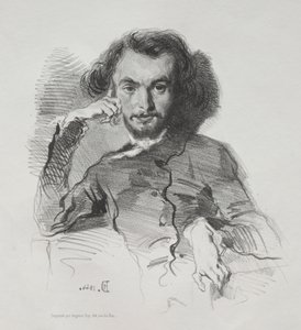 Charles Pierre Baudelaire, 1844 - Emile Isidore Deroy