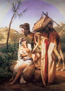 Juda et Tamar, 1840 - Emile Jean Horace Vernet