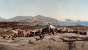 Vue de Marseille, prenant les Aygalades lors d