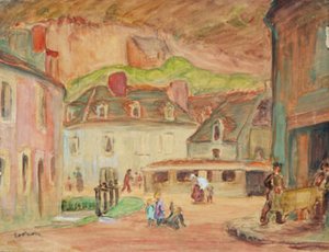 Les Tanneries à Falaise, Normandie - Emile Othon Friesz