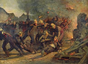 Mort du Lt. Col. Froidevaux (1850-87) de la brigade des pompiers de Paris, 1887