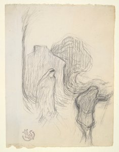 Étude pour Paysage mystique à Meudon - Emile Schuffenecker