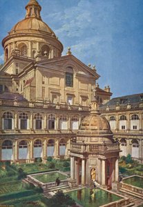 El Escorial : Patio de Los Evangelistas