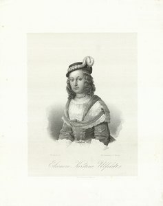 Leonora Christina, comtesse Ulfeldt 1621-1698, 1847 - Emilius Ditlev Baerentzen