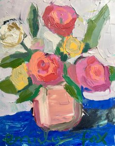 Une réponse réfléchie, 2020 (huile sur toile) - Emily Fox King