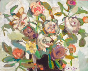 All the Good, 2020 (huile sur toile) - Emily Fox King