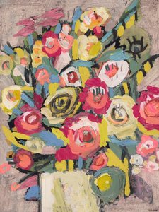 EFK0031, 2018 (huile sur toile) - Emily Fox King