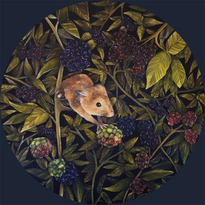 Souris des moissons, 2021 (huile sur toile) - Emma Pewsey