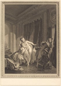 Le soir - Emmanuel Jean Nepomucène de Ghendt after Pierre Antoine Baudouin