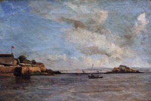 Douarnenez, marine, août 1865