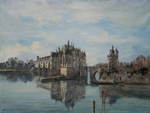 Le château de Chenonceau, août 1891