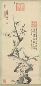 Fleurs de prunier, 1894 - Empress Cixi Manchu Chinese
