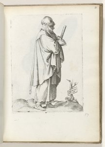Femme en vêtements espagnols vers 1550 - Enea Vico