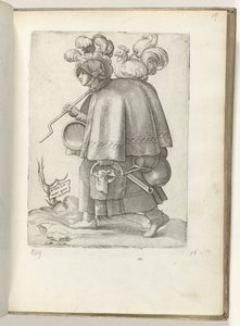 Femme de soldat allemand - Enea Vico