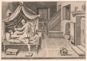 Tarquin et Lucrèce - Enea Vico