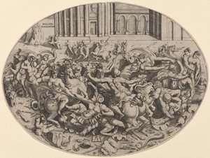 La Bataille des Amazones [recto]