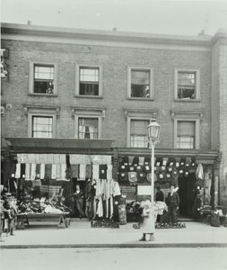 7-8 Gainsborough Road : élévations avant, Londres, 1899 - English Photographer