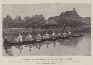 Un équipage belge à Henley, le Club Nautique de Gand - English Photographer